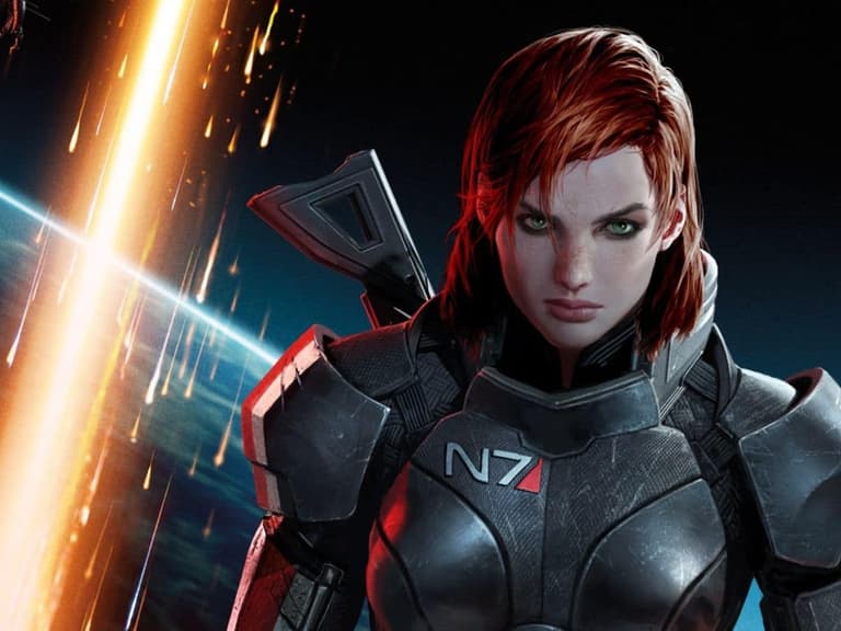 Commander Shepard in Mass Effect 3