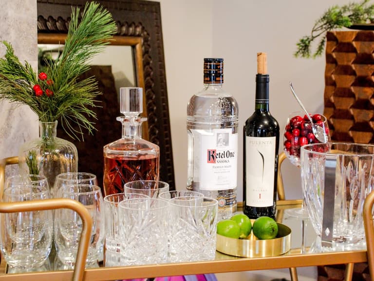 How to build a bar cart 1