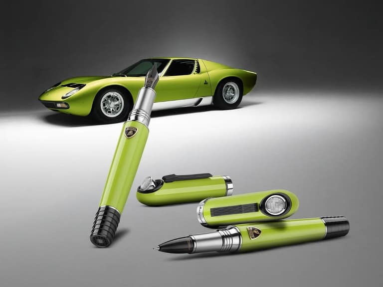 Montegrappa automobili lamborghini miura fountain pen 2